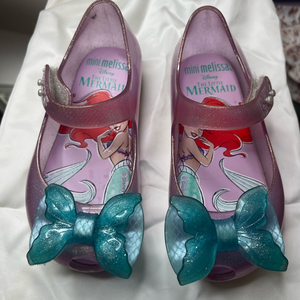 Mini Melissa Little Mermaid Shoes